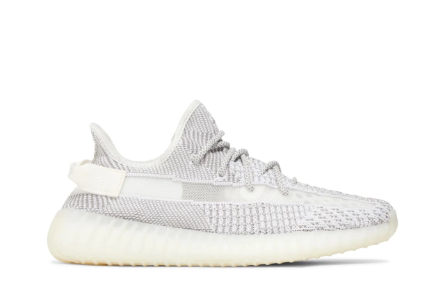 Adidas Yeezy 350 V2 Static Non-Reflective Branco