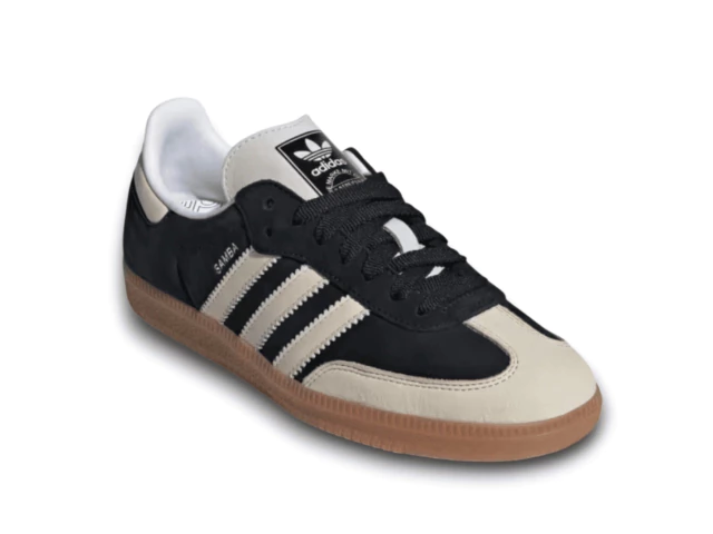 Adidas Samba OG Core Black Wonder White - Imagem 3