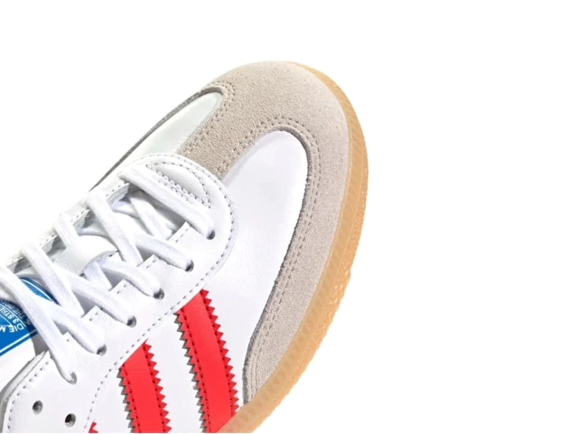 Adidas Samba OG Infantil Cloud White Collegiate - Imagem 3