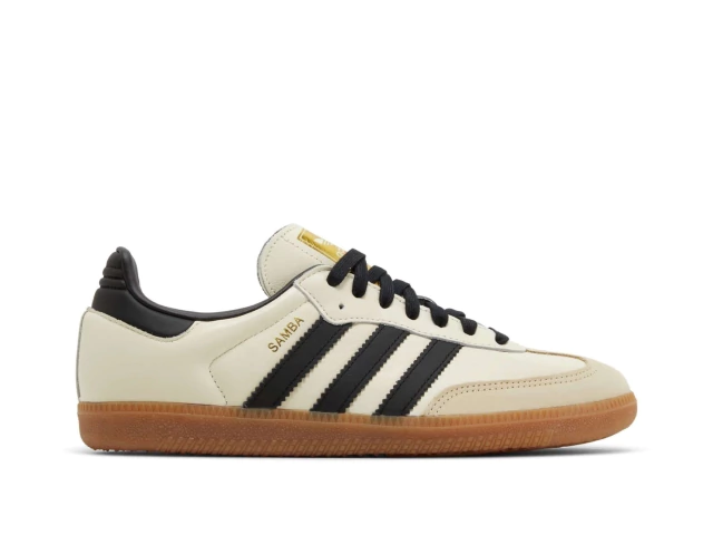 Adidas Samba OG Cream White Core Black Sand Strata