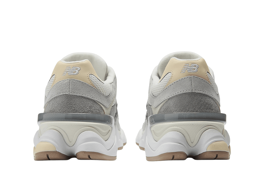 New Balance 9060 Mesh Slate Grey Calcium Cinza - Imagem 5