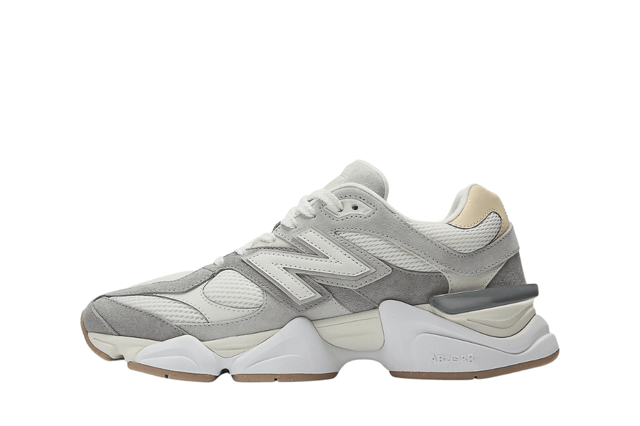 New Balance 9060 Mesh Slate Grey Calcium Cinza - Imagem 2